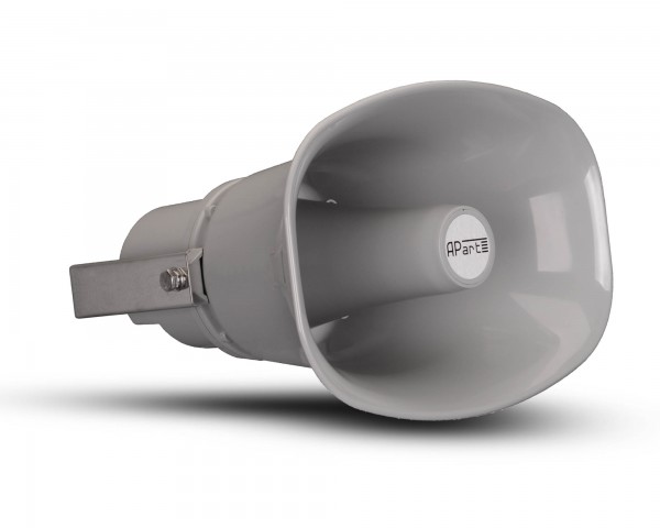 Apart H30LTG Long-Throw PA Horn 30W/100V Cool IP66 Grey - Main Image