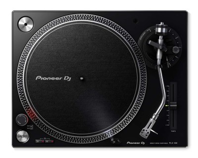 PLX-500 BLACK PRO DJ Hi Torq S-Tonearm Direct Drive Turntable