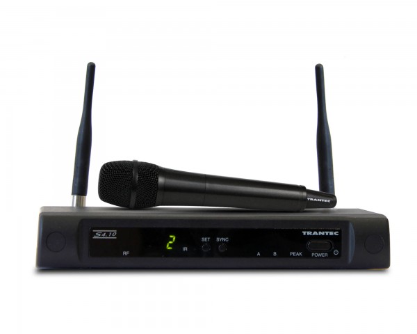 Trantec S4.10H UHF Handheld Radio Mic System with 16 Frequencies CH70 - Main Image