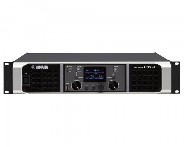 Yamaha PX3 Class D Power Amp 2x500W @ 4Ω with On-Board DSP 2U - Main Image