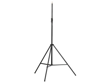 21411 Overhead Mic Stand Tripod Base Heavy Duty Black 2m