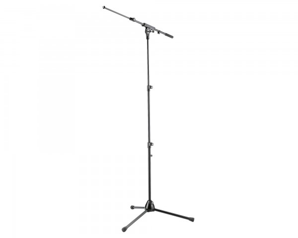 K&M 252 Compact Mic Stand with Telescopic Column and Boom Arm - Main Image