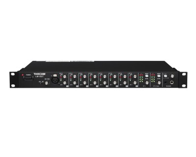 LM-8ST Stereo 8Ch Line Mixer with extra Mic/Line XLR Input 1U