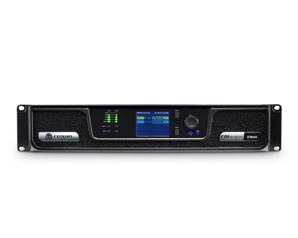 Crown CDi 2|600 DriveCore Power Amp 2x600W Analogue Input 2U - Main Image