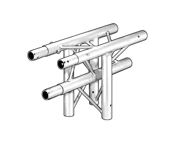 Trilite by OPTI 200 Truss Junct 3-Way 90° Apex Down - Main Image