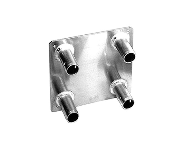 Trilite by OPTI 2AWP4 Quad Wall Plate - Main Image