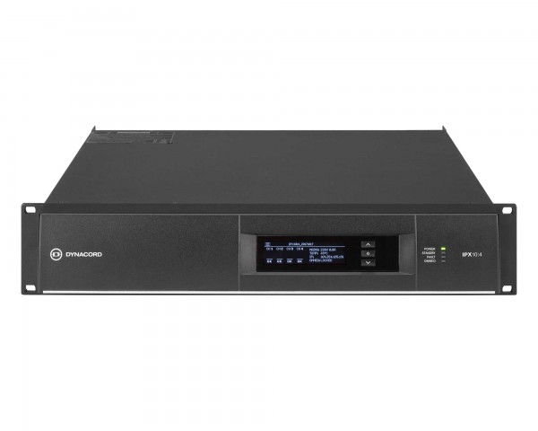 Dynacord IPX 10:4 DSP Install Power Amp 4x2500W @ 4Ω Dante 2U - Main Image