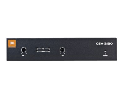 CSA2120 2x120W Commercial Power Amp 1U Half Rack