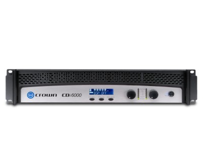 CDi 6000 Power Amp 2x2100W @ 4Ω 70V/140V with DSP 2U