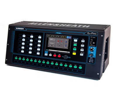QUPAC 22IN / 12OUT Portable Digital Mixer with Wireless Control