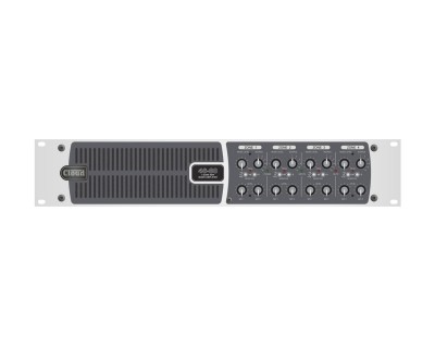 46-80T  4-Zone Mixer Amp 6-Line/2-Mic/ RS232 4x80W 100V 2U