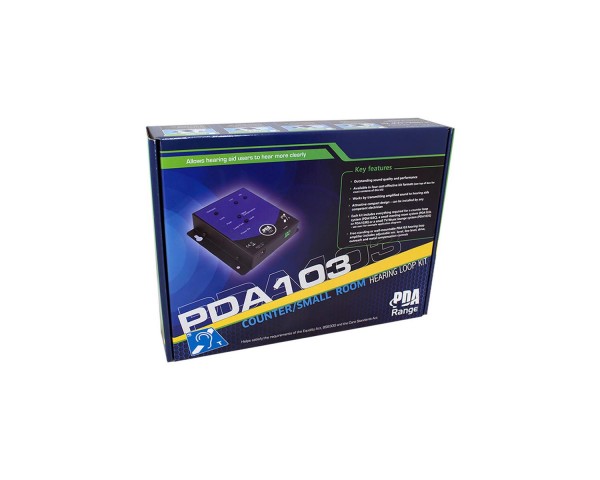 SigNET PDA103L Small Room Loop Kit (PDA103, AMT Mic, 40m Loop) - Main Image