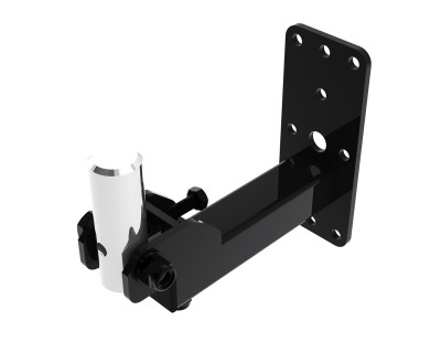 WHUM35-B Bottom Mount Tilting Wall Bracket 215mm 35mm Spigot Blk