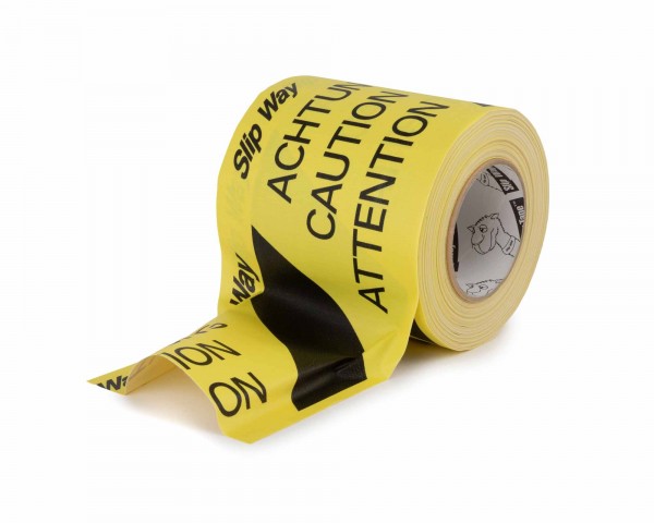 Le Mark SlipWay 145mmx30m Edge-only Stick Cable Taping Black/Yellow - Main Image