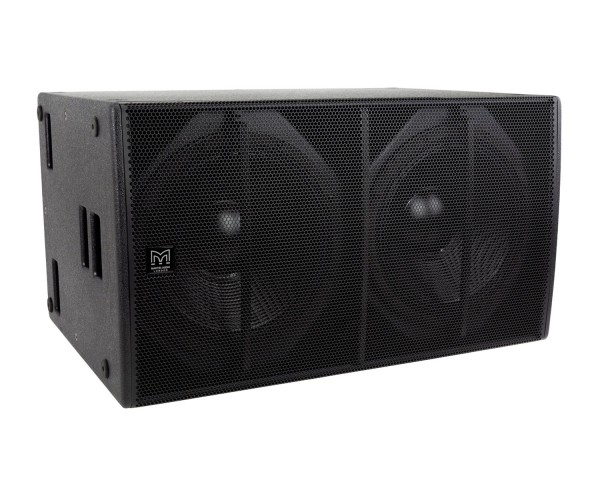 Martin Audio X218 BlacklineX 2x18 Subwoofer with 4 Voice Coil Black - Main Image