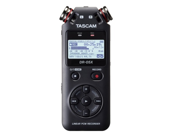 Tascam DR-05X Stereo Handheld Audio Recorder / USB Interface - Main Image