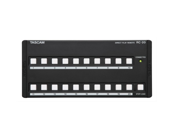 Tascam RC-20 Direct Play Remote Control for CD-500 / CD-500B - Main Image