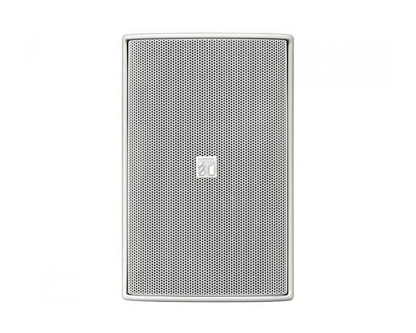 TOA F1000WT 4 2-Way Speaker 100V/8Ω Inc Bracket White - Main Image
