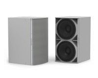 Community IS8-218W 2x18 Installation Subwoofer 1000W White - Image 2