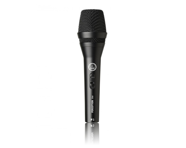 AKG P3S High Performance Dynamic Microphone with On/Off Switch - Main Image