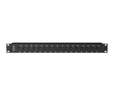 BO-16DX/OUT Breakout Box for 16 Balanced Audio Outputs 1U