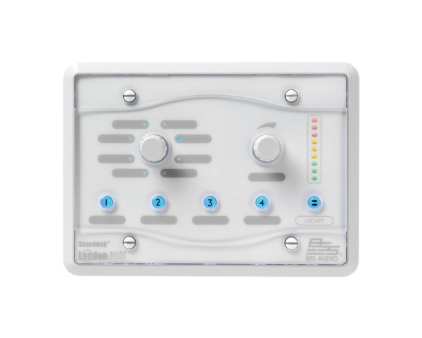 BSS BLU8-V2-WHT Ver 2 Programmable 8-Zone Remote Control White - Main Image