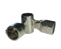 Doughty T194027 48mm Tube 90° Swivel Combination on Both Ends - Image 1
