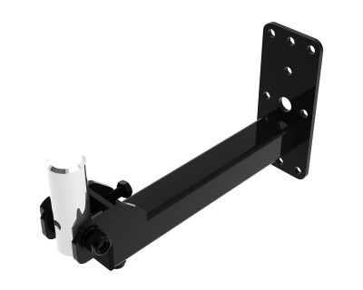 WHU35-B Bottom Mount Tilting Wall Bracket 324mm 35mm Spigot Black