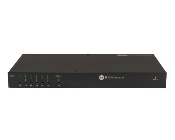 RCF ZE2200 6 Zones Expansion Unit for ZM2100/ ZM2124 - Main Image