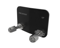 CHAUVET Professional DRBCURVEKITX2 Rig Bar Curve Bracket 2x 5° and 2x 10° Brackets - Image 1