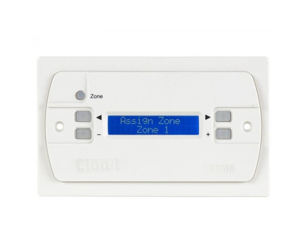 Cloud CDR-1FW Flush-Mount Source/Level Remote for DCM1/DCM1e White - Main Image