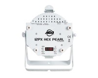 Back of ADJ 5PX HEX Pearl PAR LED Fixture 5x12W HEX LED inc UV White - stage lighting