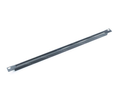 Ventilation Panel HALF U (Perforated) 19" Racks Black