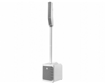 EVOLVE 30M WHITE Column Speaker System 8Ch Mixer 10" Sub and BT