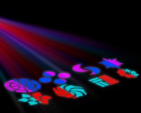 CHAUVET DJ Gobozap 2x90W LED Barrel / Gobo Multi Effects Unit 118° Beams - Image 7