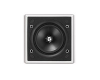 KEF CI130QS 5.25 2-Way Uni-Q  Flush Square Ceiling Speaker IP64 Wht - Image 2
