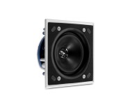 KEF CI130QS 5.25 2-Way Uni-Q  Flush Square Ceiling Speaker IP64 Wht - Image 6
