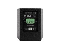 RCF Compact M04 Black 2-Way 4 Speaker 120x120° 60W 16Ω Inc Bracket - Image 5