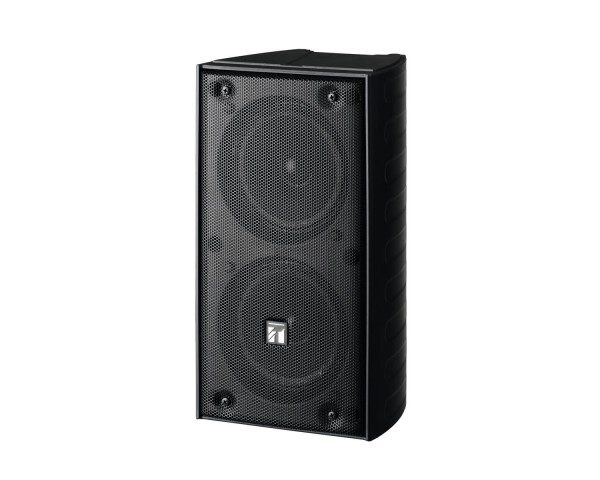 TOA TZ206BWP 2x4 Outdoor Column Speaker 20W 100V Black IP65 - Main Image
