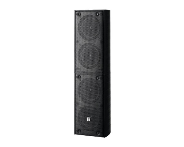 TOA TZ406BWP 4x4 Outdoor Column Speaker 40W 100V Black IP65 - Main Image