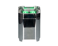 ADJ Mirage Q6 Pak LED Uplighter 6 in Charging Flightcase IP65 Chrome - Image 7