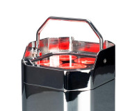 ADJ Mirage Q6 Pak LED Uplighter 6 in Charging Flightcase IP65 Chrome - Image 9