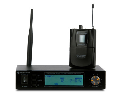 S2.4BX Lapel Wireless System (S2.4RX1+S2.4BTX+Lapel Mic) 2.4GHz