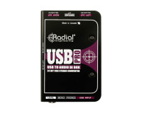Radial USB PRO Stereo DI for USB Source Level Control/Mono Sum - Image 2