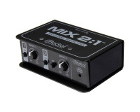 Radial MIX 2:1 2-Channel Passive Audio Combiner and Mixer 2-In/2-Out  - Image 1