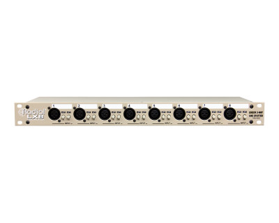 LX8 8-Channel Rackmount Line Level Signal Splitter and Isolator 