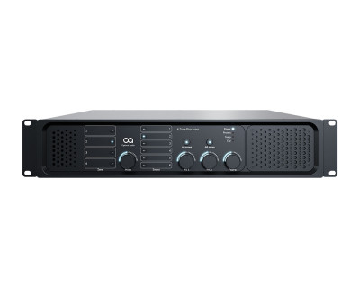 Zone 4 4-Zone Audio Controller DSP and WebApp 2 Mic/4 Line