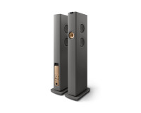 KEF LS60 Wireless 4x5.25 + 4 3-Way Floorstanding Speaker Grey PAIR - Image 2