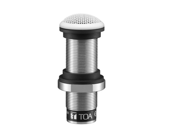 TOA EM600 Omni Condenser Flush Panel/Ceiling Boundary Mic White - Main Image