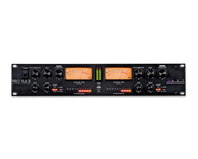 Pro VLA II 2Ch Vactrol-Based Compressor XLR + 1/4 in/out 2U